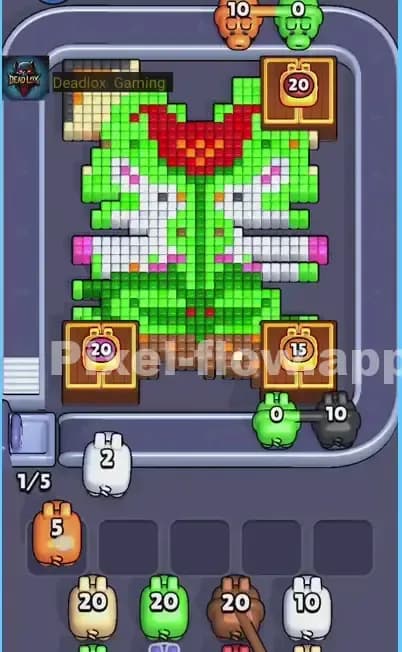 Pixel Flow Level 453 Solution 1