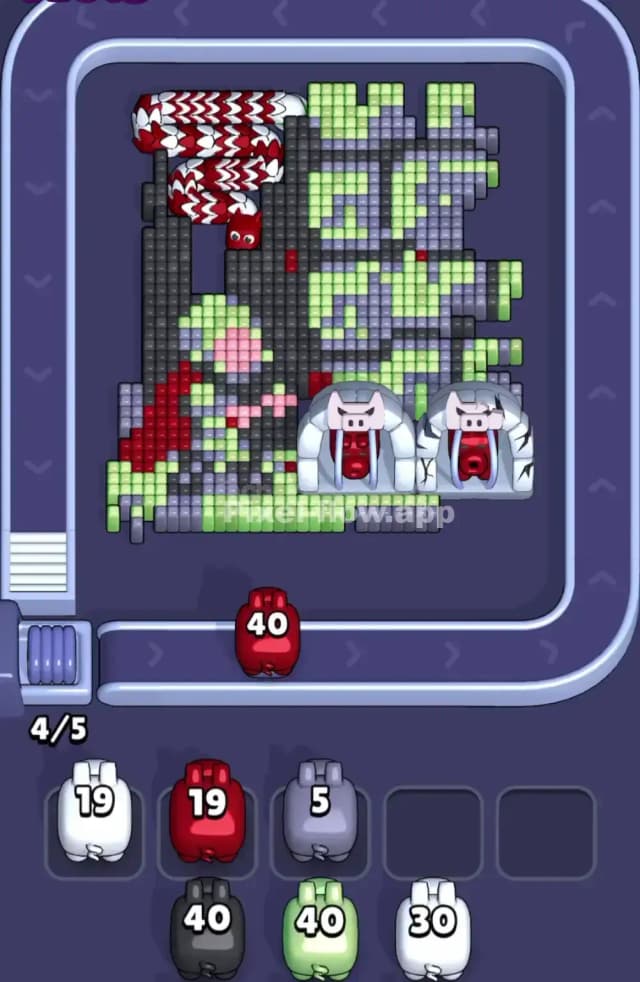 Pixel Flow Level 1791 Solution 1