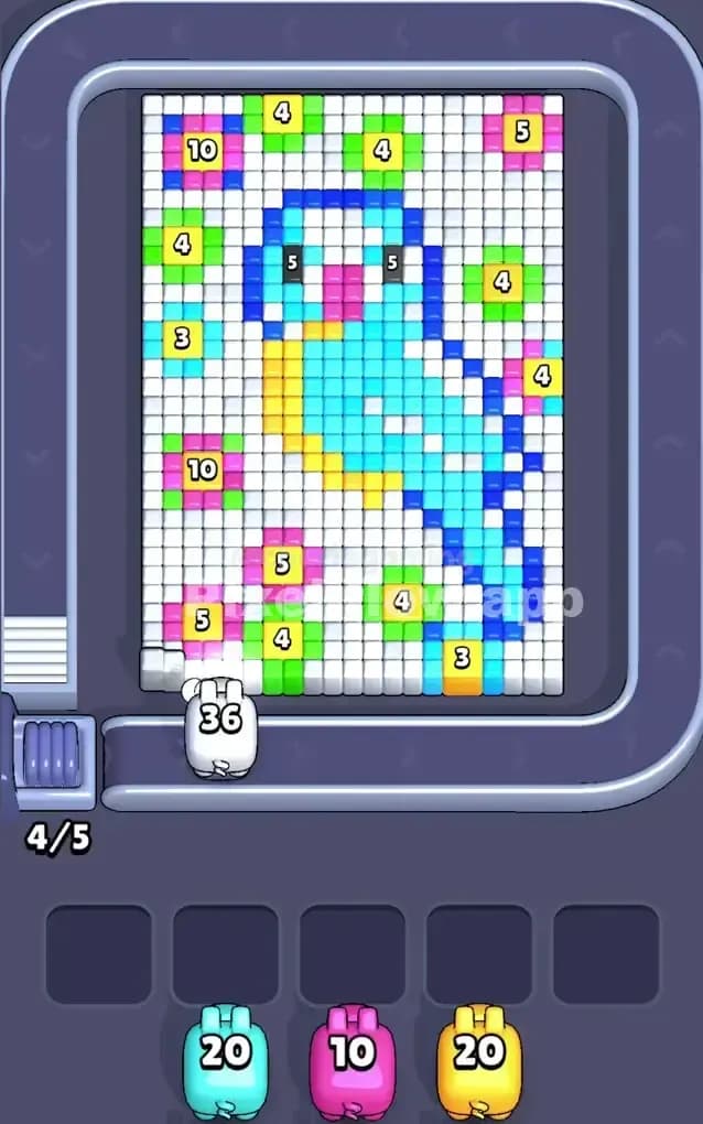 Pixel Flow Level 252 Screenshot
