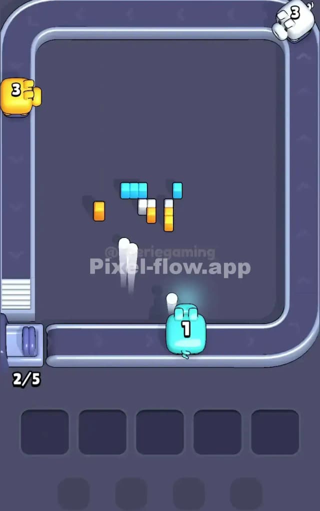 Pixel Flow Level 92 Solution 3