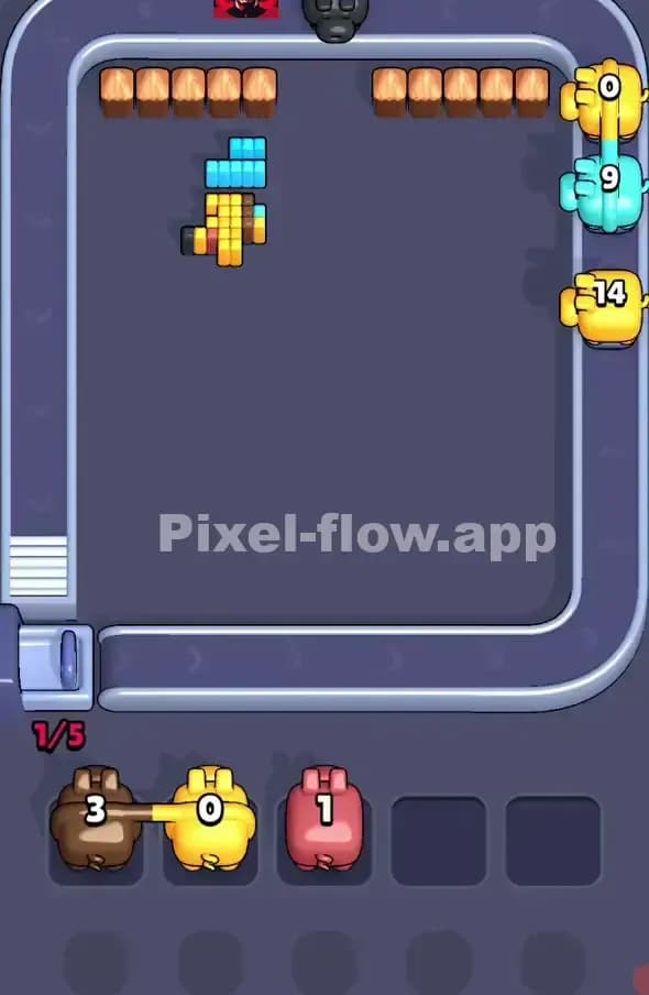 Pixel Flow Level 335 Solution 3