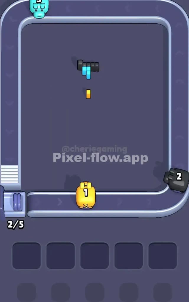 Pixel Flow Level 83 Solution 3