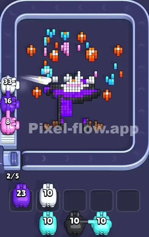 Pixel Flow Level 891 Solution 2