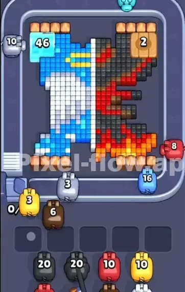 Pixel Flow Level 399 Solution 1