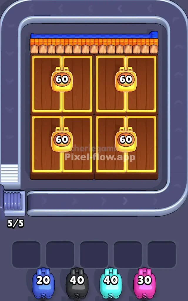 Pixel Flow Level 524 Gameplay