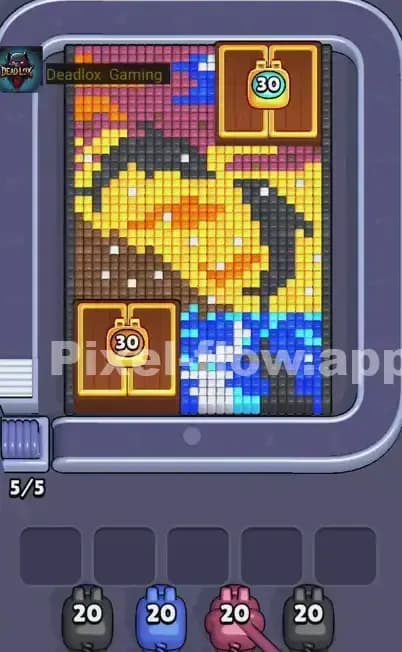 Pixel Flow Level 478 Screenshot