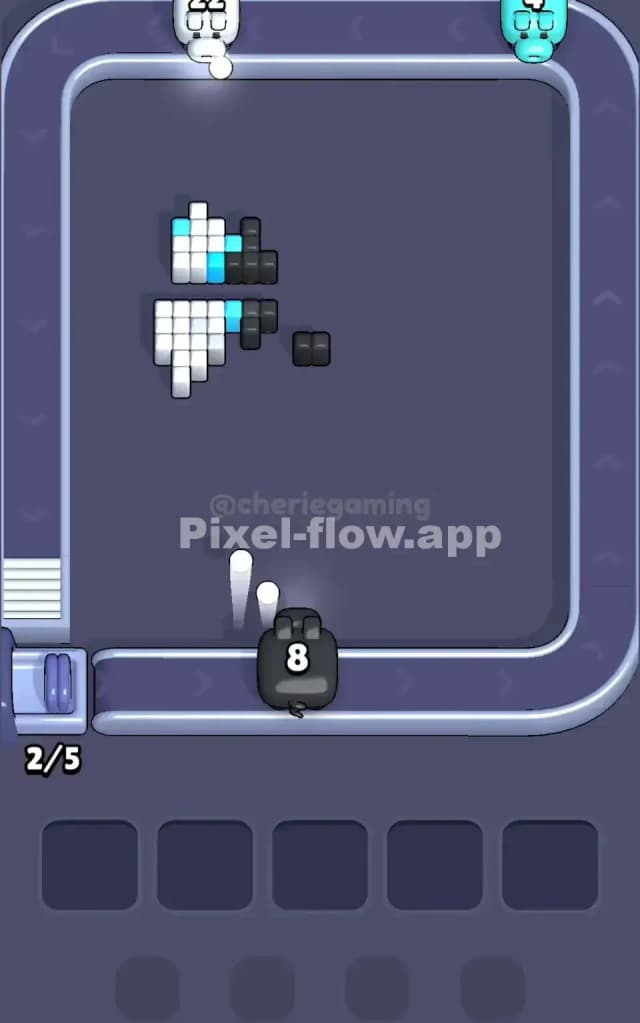 Pixel Flow Level 47 Solution 3