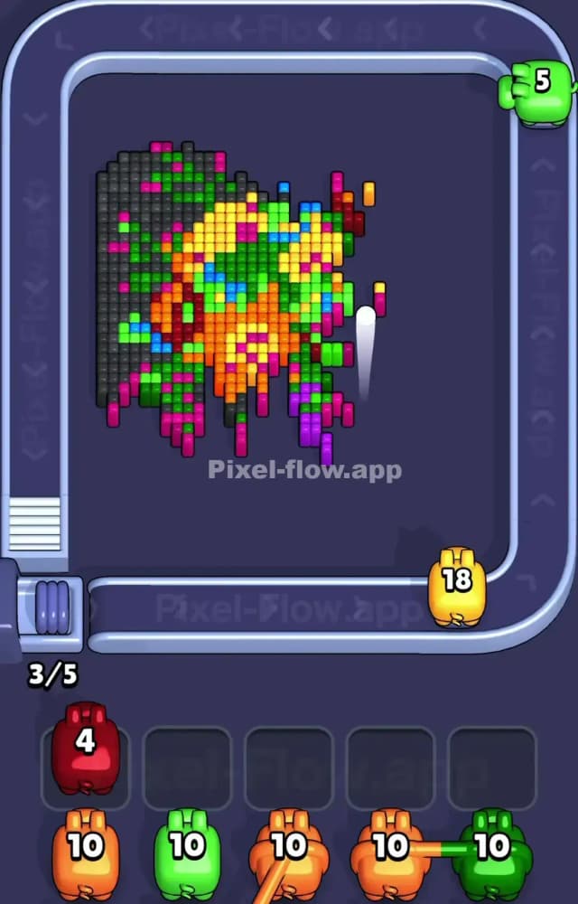 Pixel Flow Level 1134 Solution 2