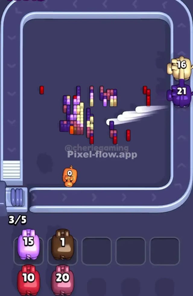 Pixel Flow Level 1740 Solution 3