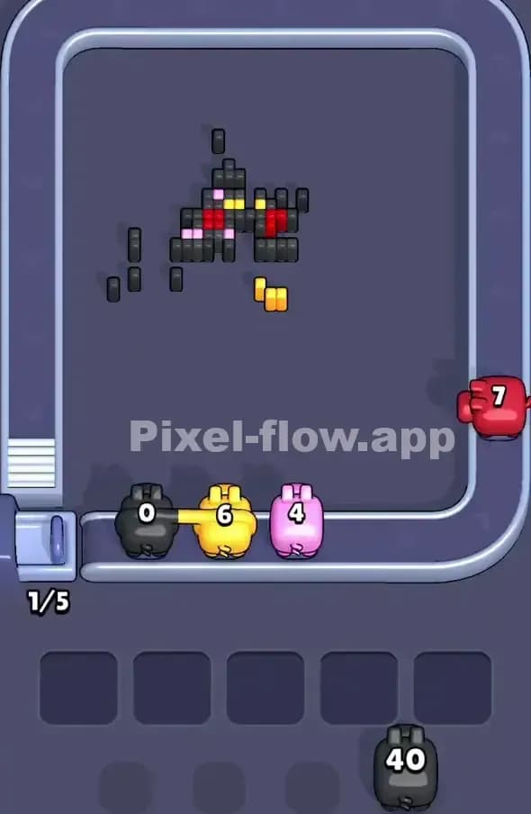 Pixel Flow Level 408 Solution 3