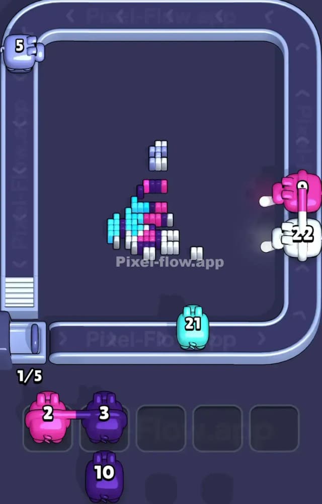 Pixel Flow Level 1426 Solution 3