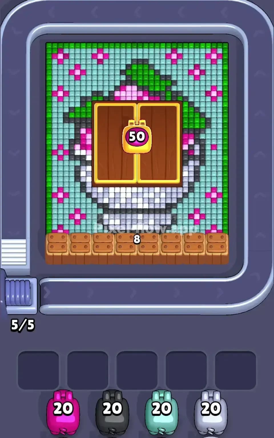 Pixel Flow Level 577 Screenshot