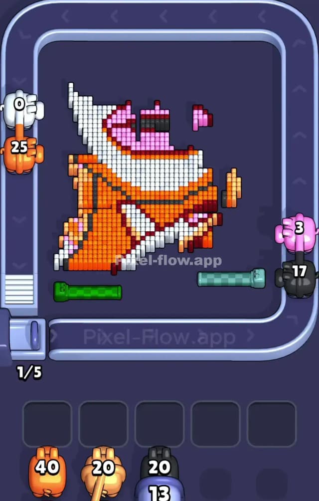 Pixel Flow Level 892 Solution 2