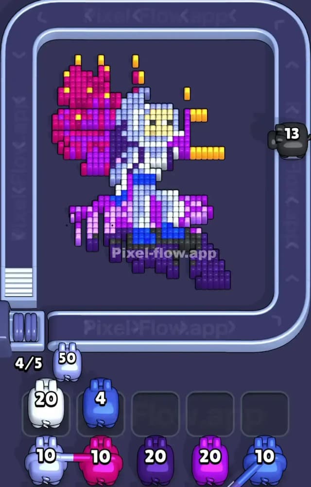 Pixel Flow Level 1427 Solution 2