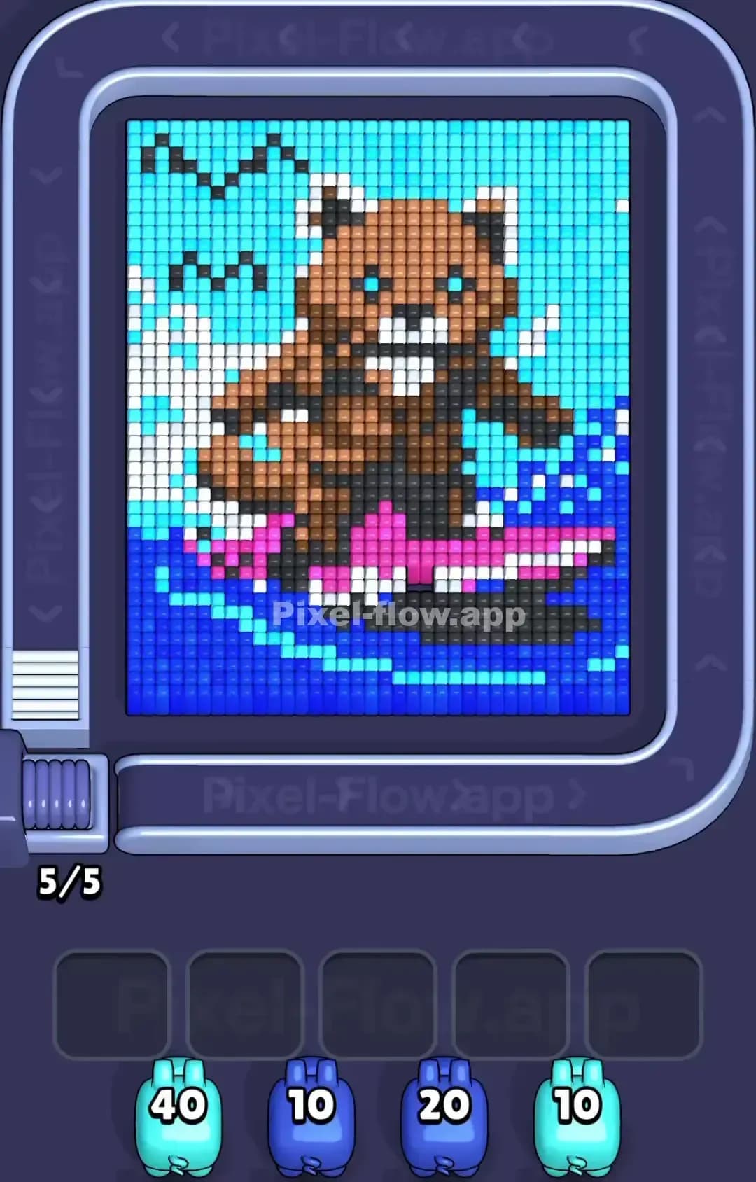 Pixel Flow Level 1378 Screenshot