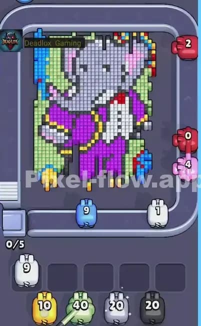 Pixel Flow Level 467 Solution 1