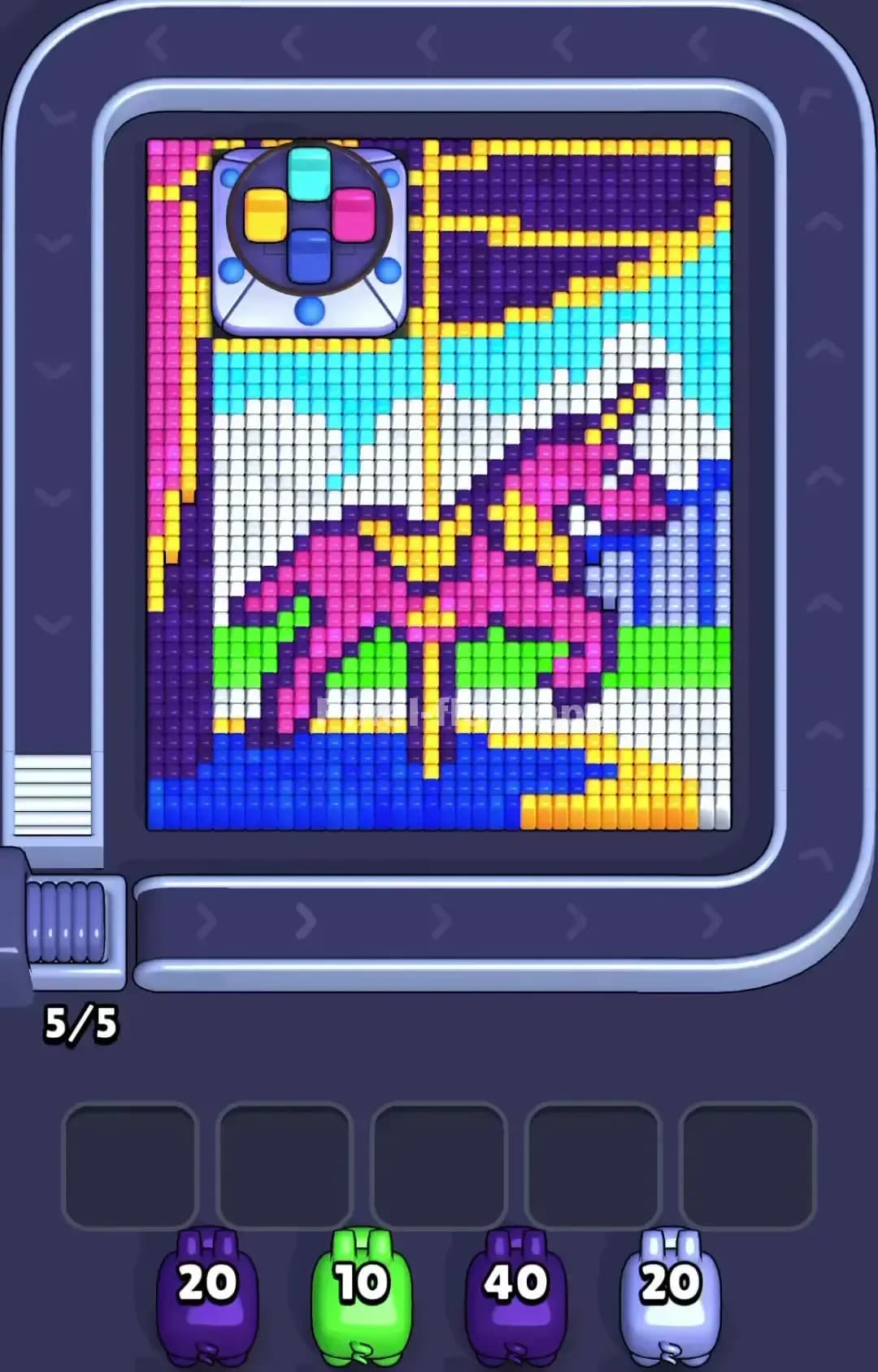 Pixel Flow Level 1118 Screenshot