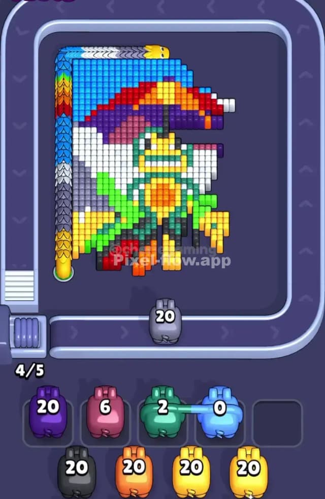 Pixel Flow Level 1610 Solution 1