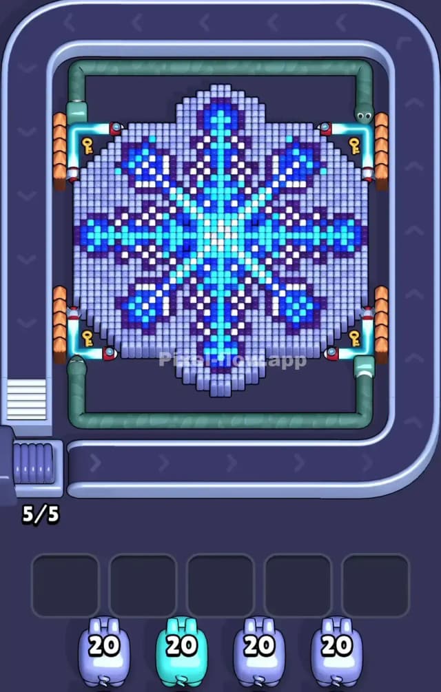 Pixel Flow Level 899 Gameplay