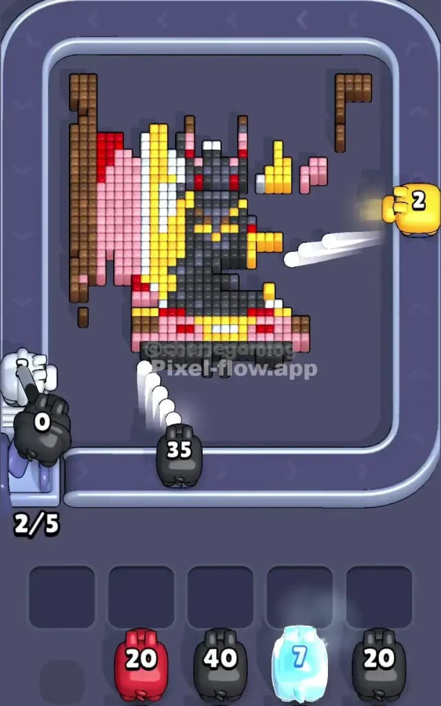 Pixel Flow Level 363 Solution 2