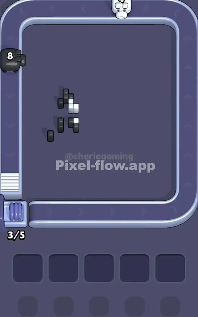 Pixel Flow Level 28 Solution 3