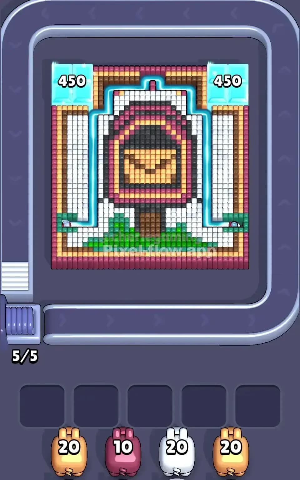 Pixel Flow Level 678 Screenshot