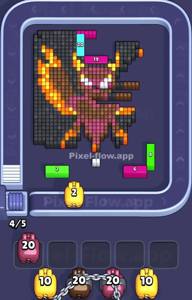 Pixel Flow Level 1096 Solution 2