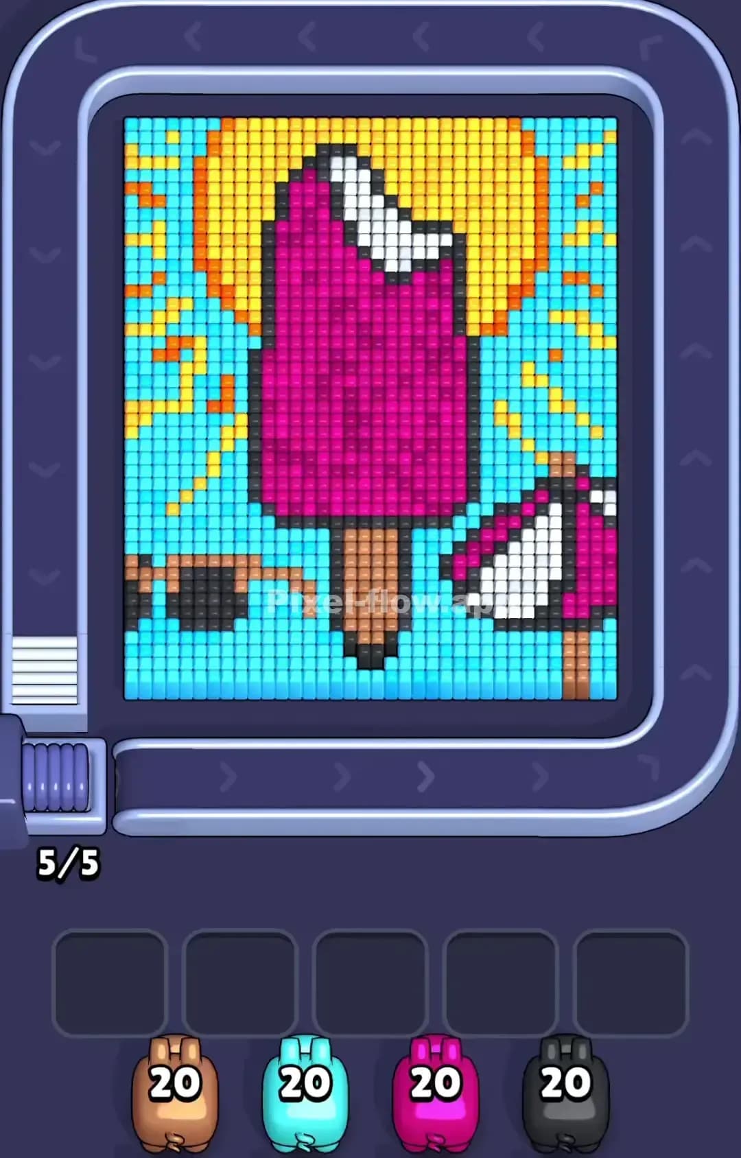 Pixel Flow Level 997 Screenshot