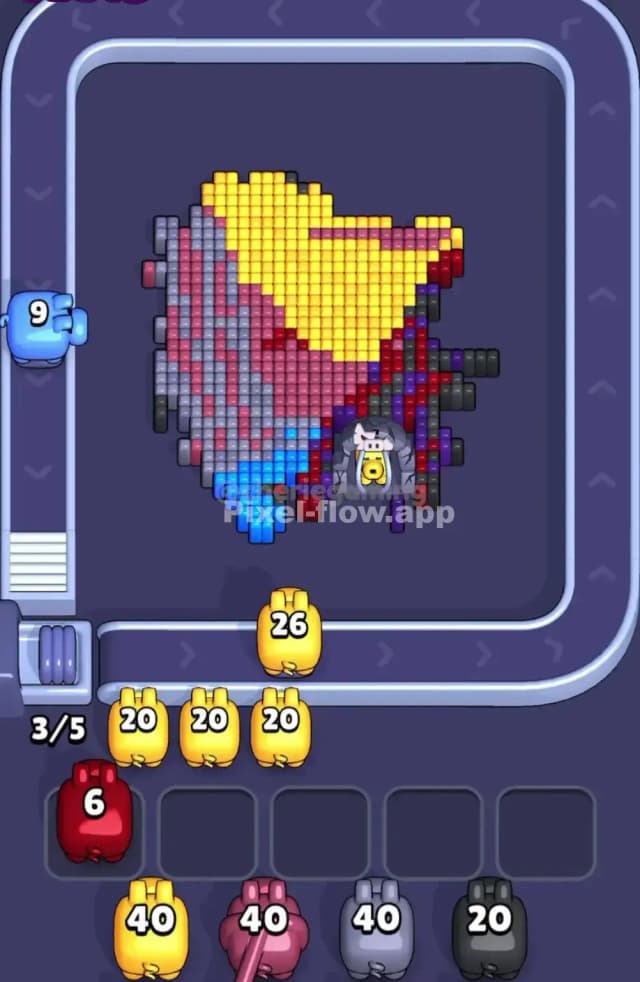 Pixel Flow Level 1704 Solution 2
