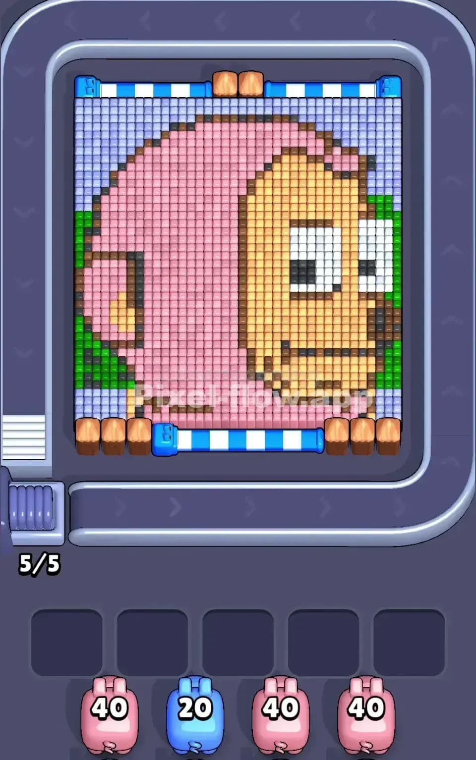 Pixel Flow Level 245 Screenshot