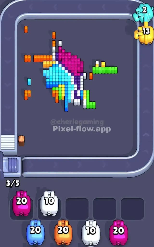 Pixel Flow Level 659 Solution 3