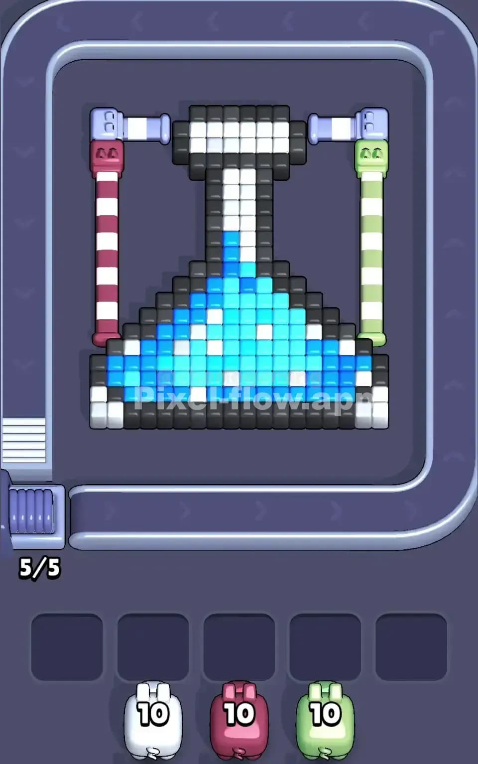 Pixel Flow Level 56 Screenshot