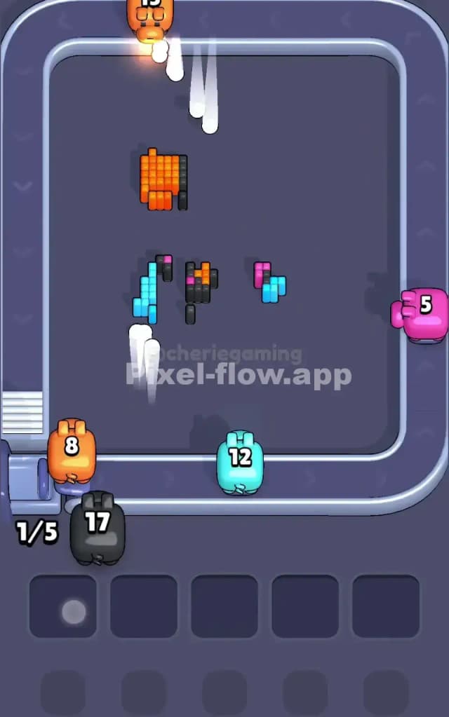 Pixel Flow Level 110 Solution 3