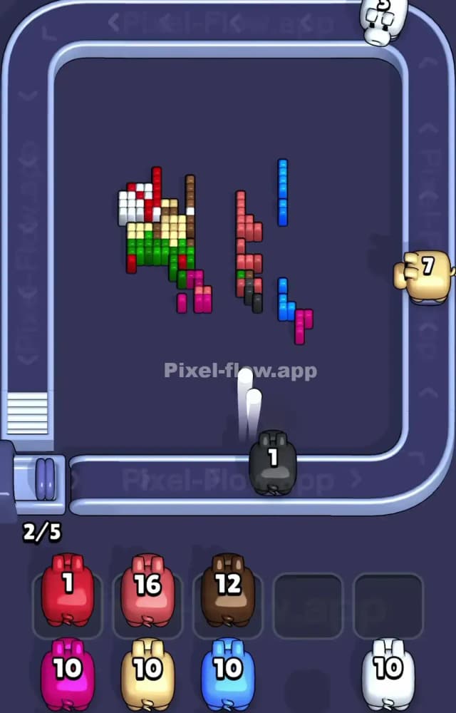Pixel Flow Level 1114 Solution 3