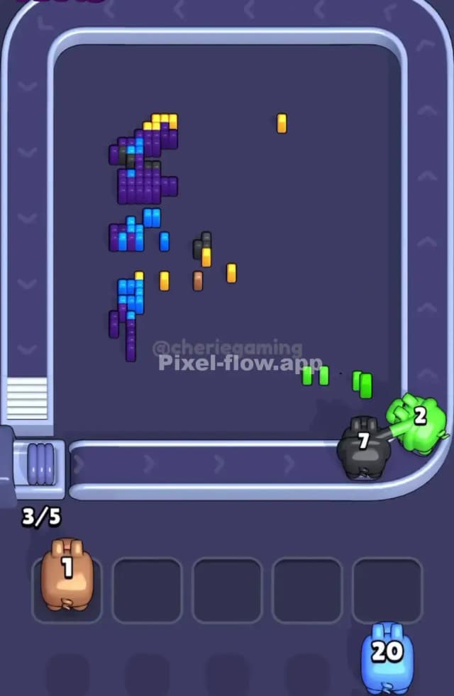 Pixel Flow Level 1747 Solution 3