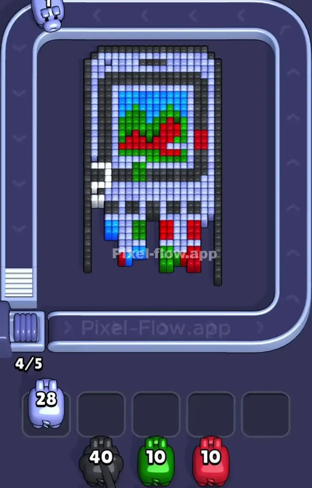 Pixel Flow Level 993 Solution 1