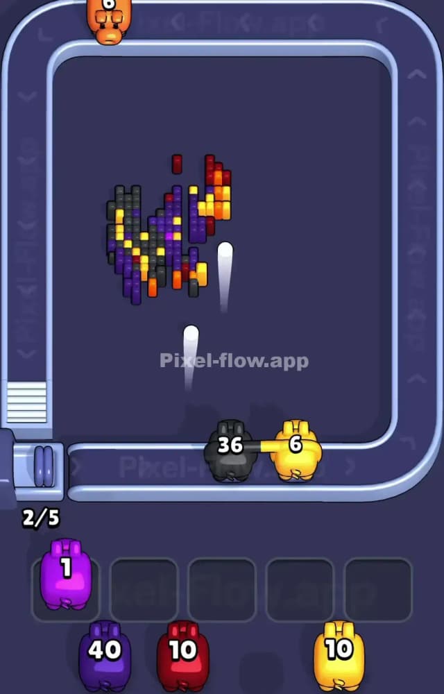 Pixel Flow Level 1370 Solution 3