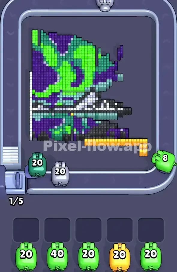 Pixel Flow Level 404 Solution 2