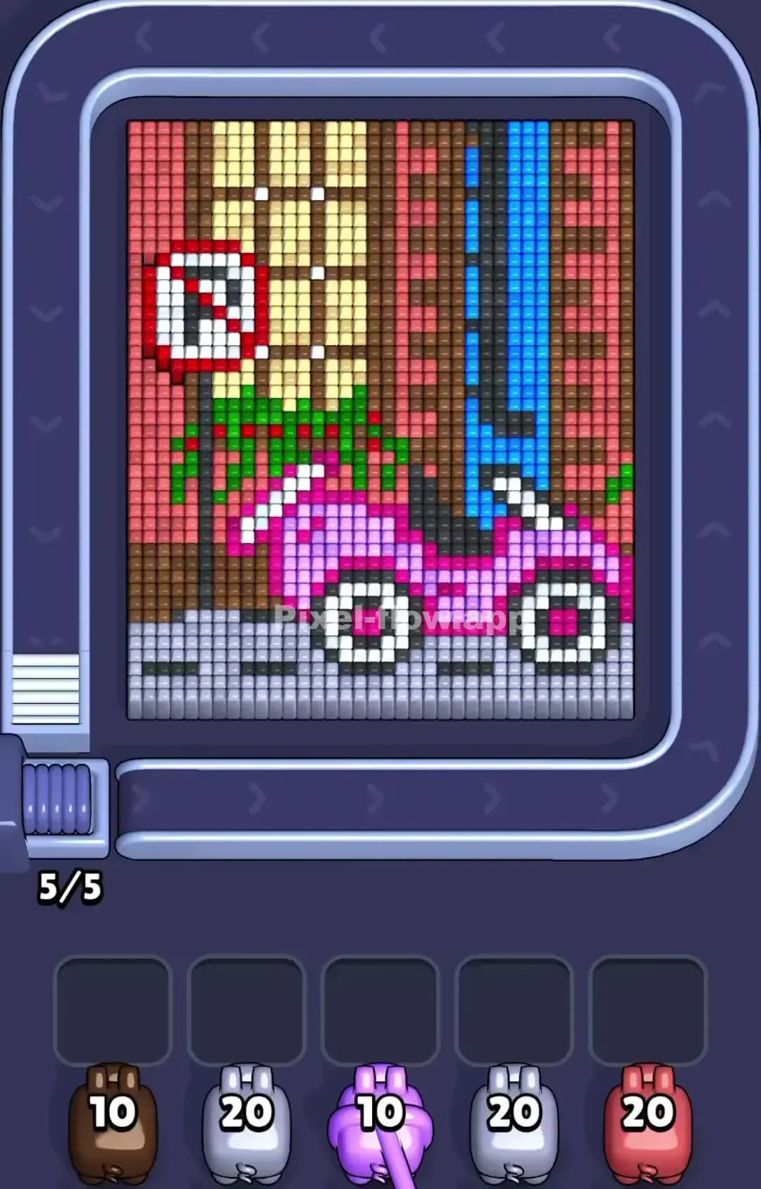 Pixel Flow Level 1114 Screenshot