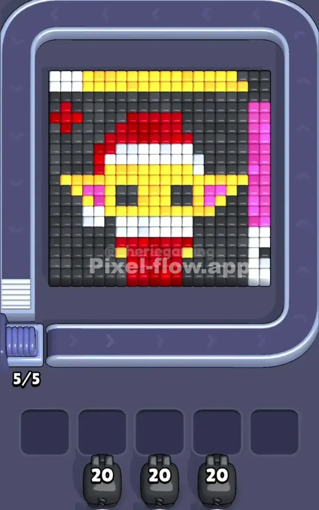 Pixel Flow Level 9 Gameplay