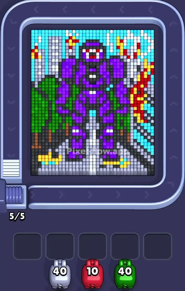 Pixel Flow Level 873 Gameplay