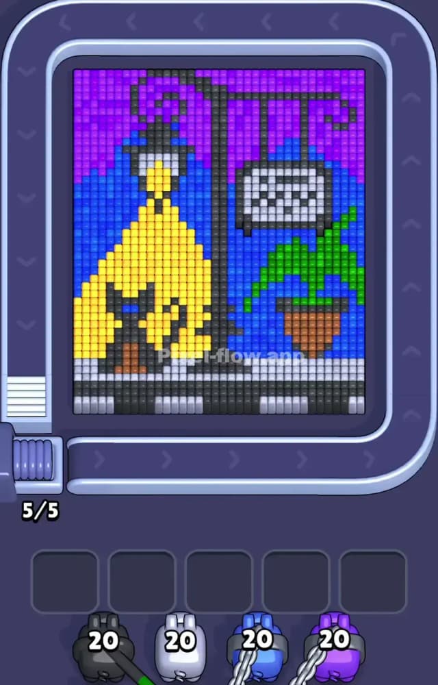 Pixel Flow Level 1031 Gameplay