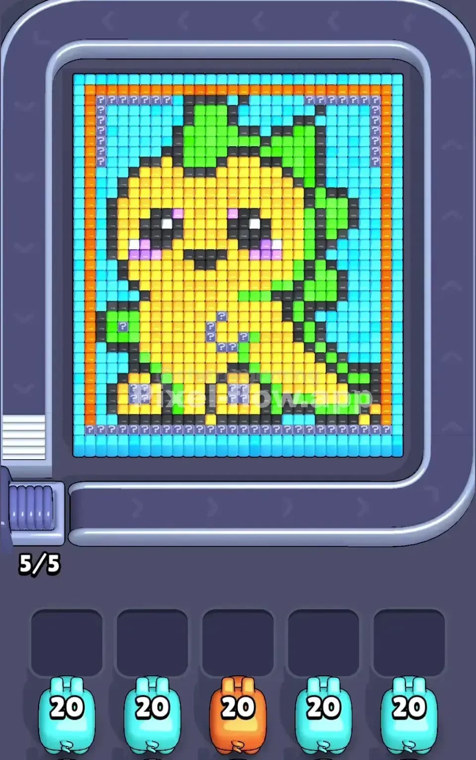 Pixel Flow Level 93 Screenshot