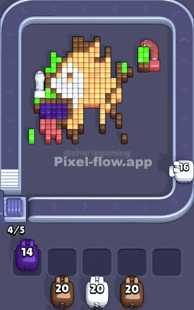 Pixel Flow Level 101 Solution 2