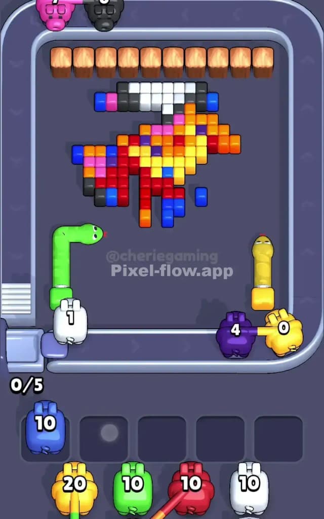 Pixel Flow Level 313 Solution 2