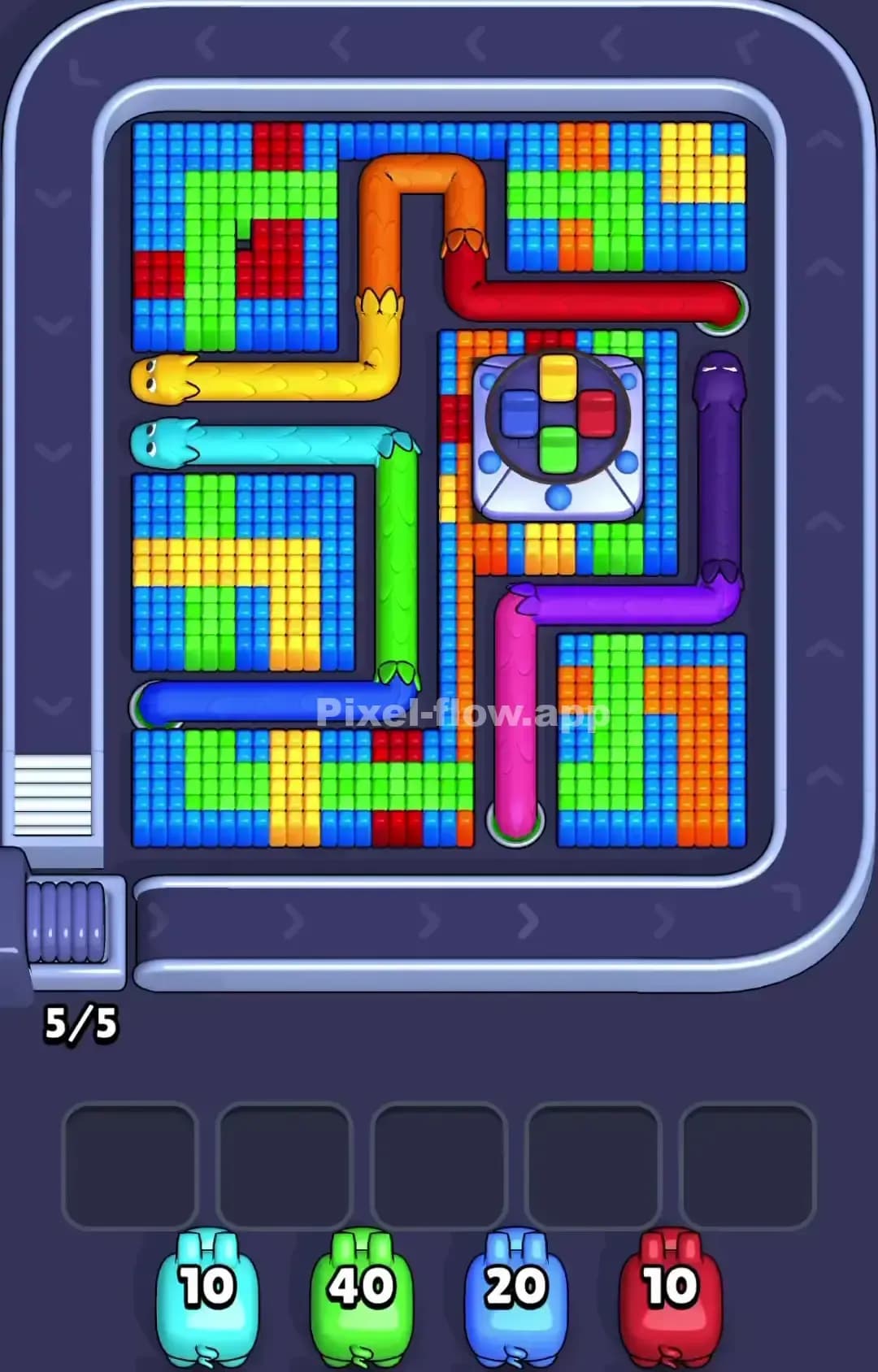 Pixel Flow Level 1174 Screenshot