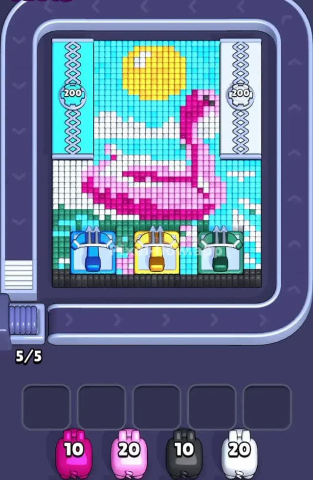 Pixel Flow Level 1611 Gameplay