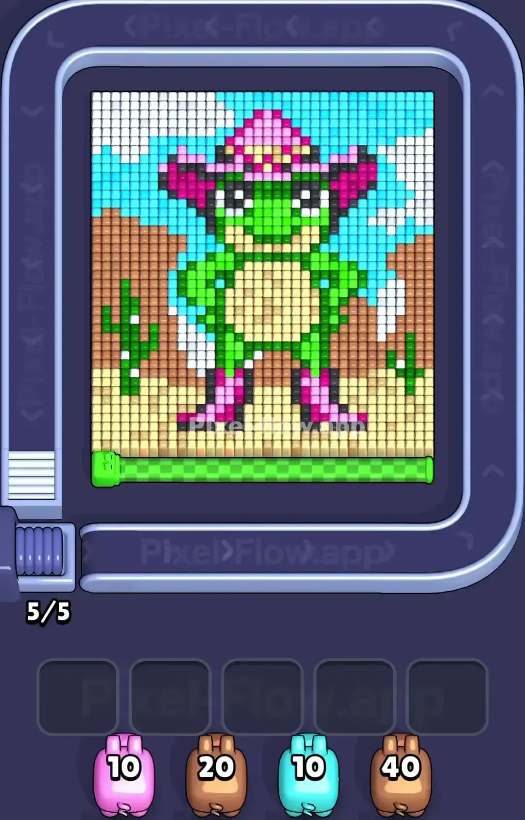Pixel Flow Level 1317 Screenshot