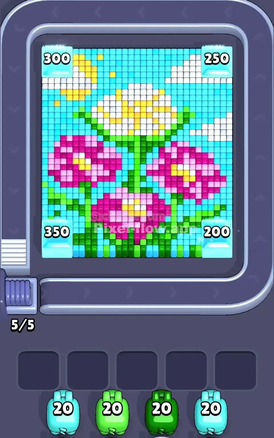 Pixel Flow Level 543 Screenshot