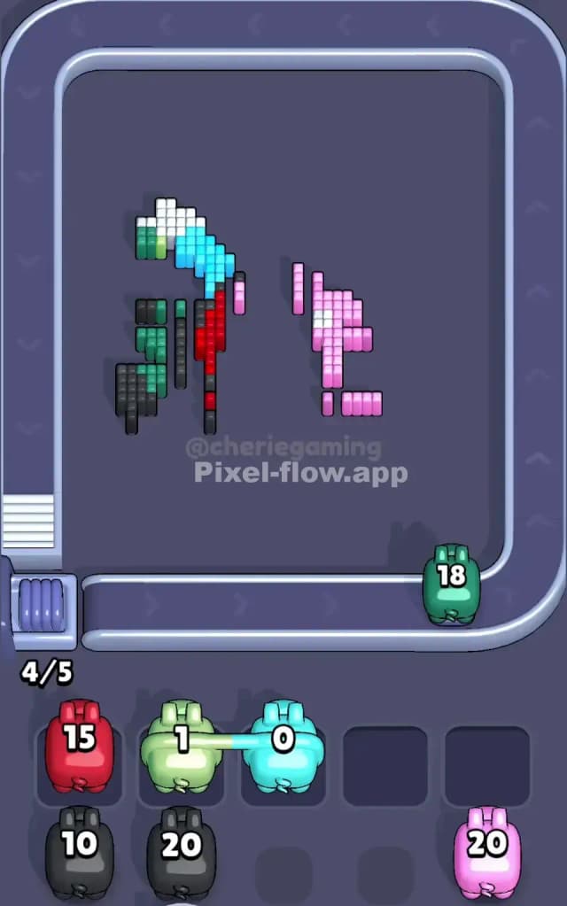 Pixel Flow Level 626 Solution 3